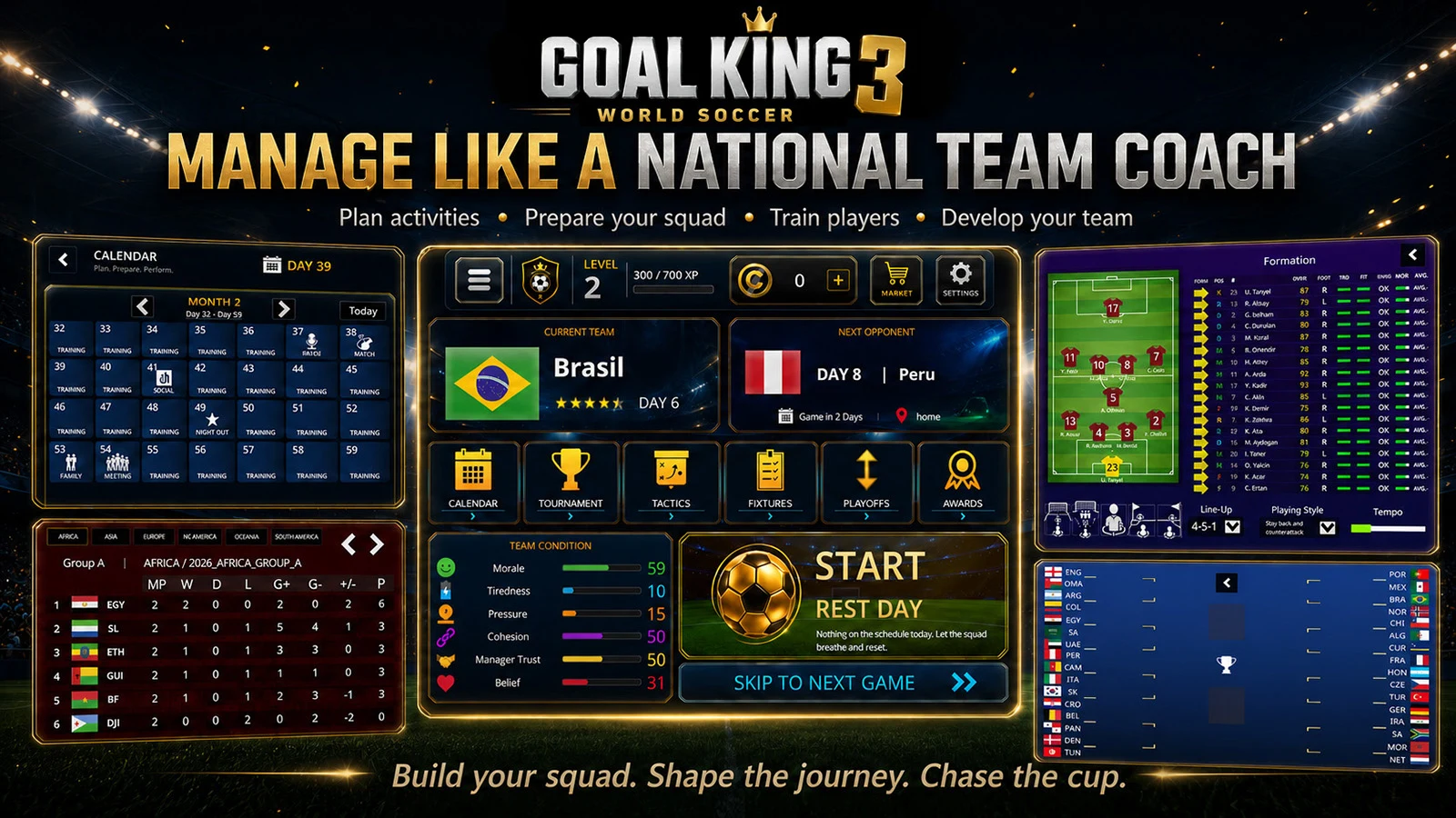 Goal King 3: World Soccer 2026 screenshot