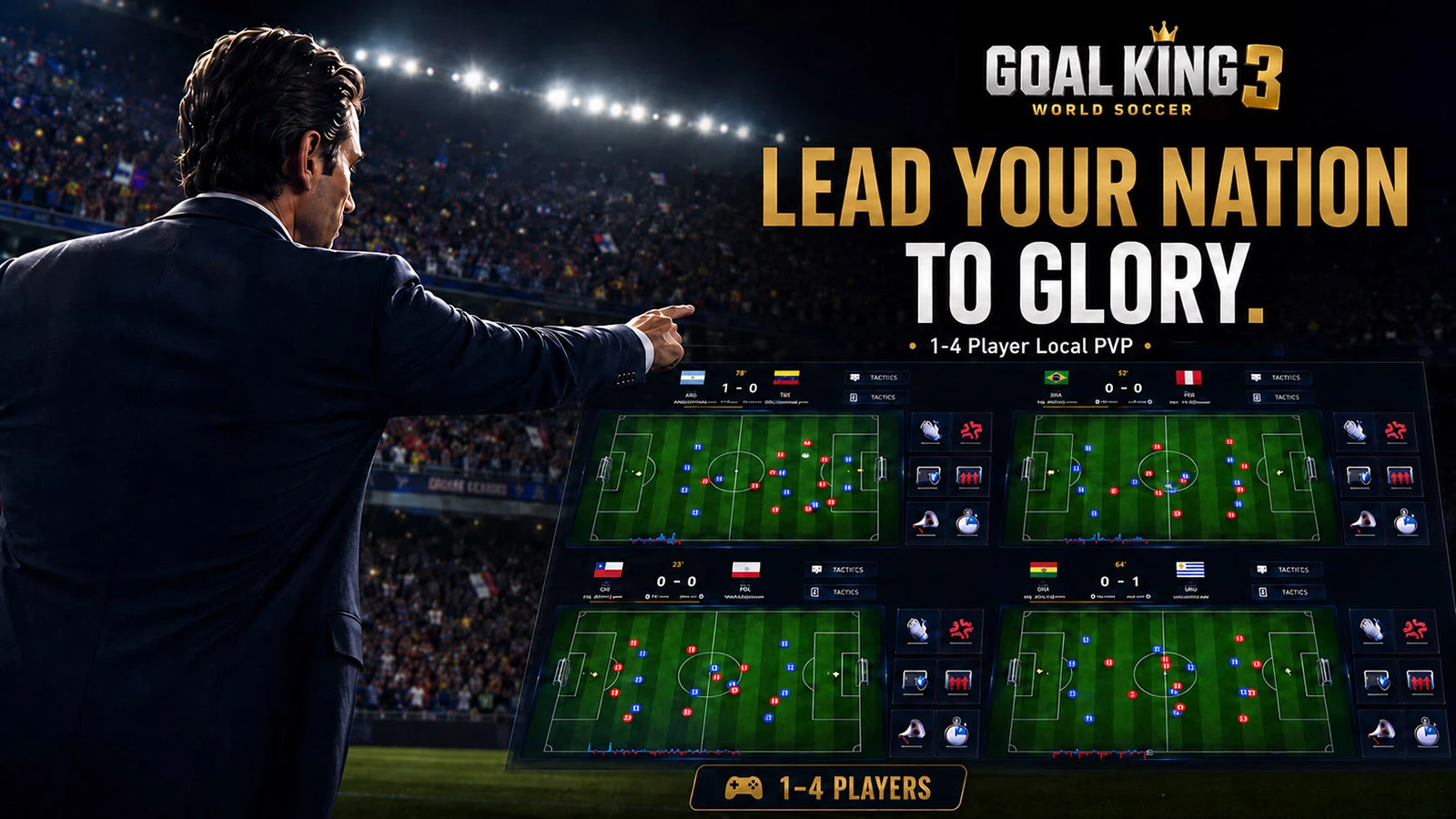 Goal King 3: World Soccer 2026 screenshot