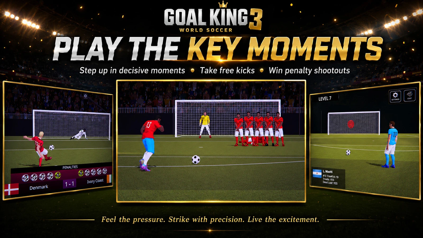 Goal King 3: World Soccer 2026 screenshot