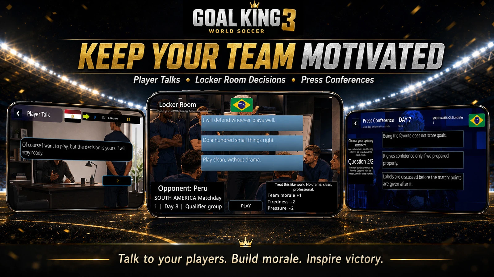 Goal King 3: World Soccer 2026 screenshot